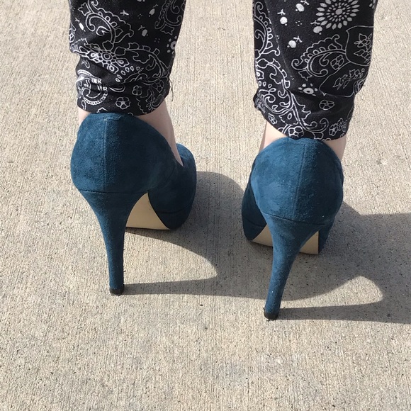 Helén Billkrantz Suede Leather Heels - Picture 4 of 15